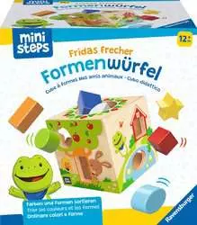 Ravensburger ministeps 4576 Babyspiegel Butz, Greifling mit Spiegel, Rassel  und Spielelementen, Baby Spielzeug ab 0 Monate (Spiele) – jpc