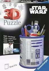 3D Puzzle Organizer Star Wars R2D2 Pencil Holder - 54 Pieces
