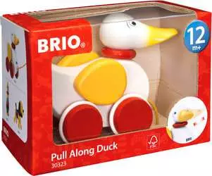 Pull-along Duck White, Push & Pull Toys