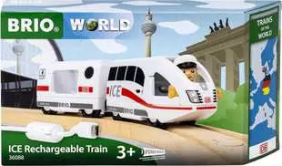 BRIO World – 36088 世界の鉄道シリーズ USB 充電式 ICE トレイン