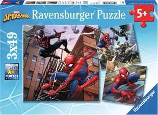 Spider-Man 100-Piece Jigsaw Puzzle, for Families and Kids Ages 4 and up