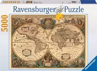 World map deals puzzle ravensburger