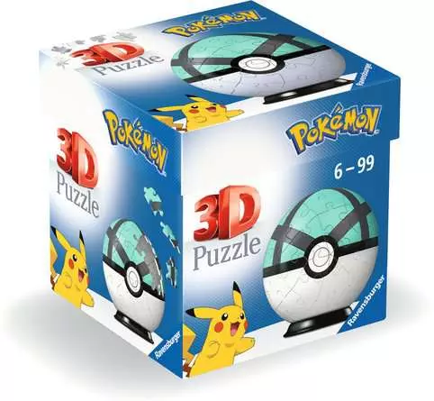 3D Puzzle Ball Pokemon Net - 54 Pieces