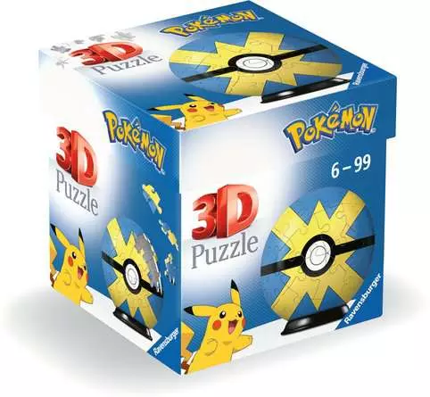 3D Puzzle Ball Pokemon Quick - 54 Pieces