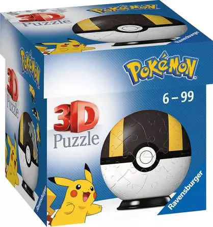 3D Puzzle Ball Pokemon Ultra Ball - 54 Pieces