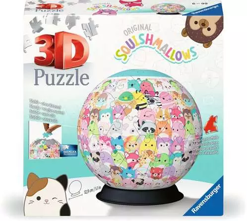 3D Puzzle Ball Squishmallows - 72 Pieces