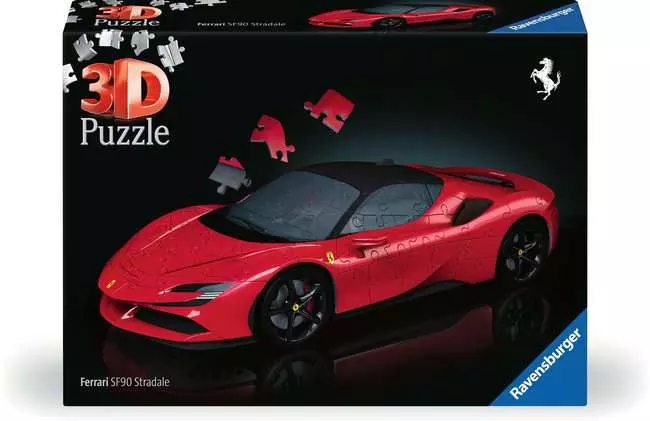 3D Puzzle Building Ferrari Stradale - 108 Pieces