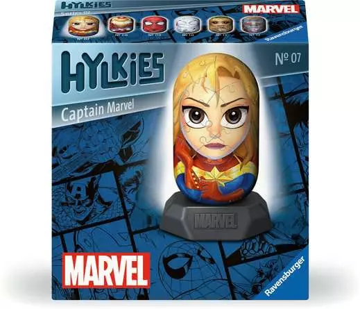 3D Puzzle Character Hylkies Captain Marvel - 54 Pieces