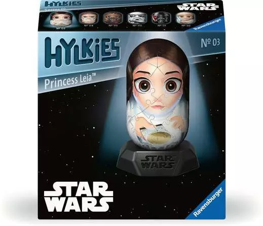 3D Puzzle Character Hylkies Princess Leia - 54 Pieces