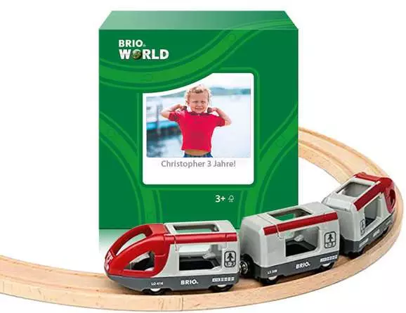 BRIO World Train Set Personalised Railway Starter Set