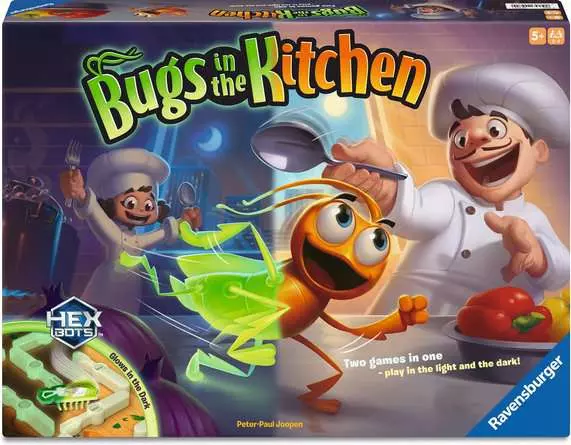 Children Game Bugs In The Kitchen - Glow in the Dark - Game for kids 5 years up