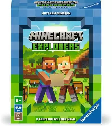 Children Game Mincraft Explorers Card Game - Game for kids 8 years up