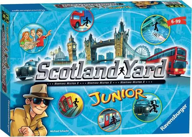 Children Game Scotland Yard Junior - Game for kids 6 years up