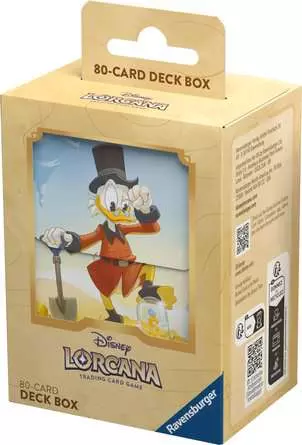 Disney Lorcana TCG Into the Inklands Set 3 - Scrooge McDuck Deck Box