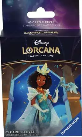 Disney Lorcana TCG Shimmering Skies Set 5 - Tiana 65 Card Sleeves