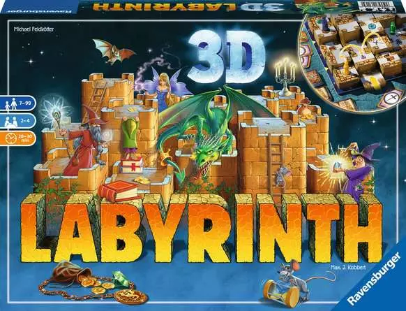 Family Game 3D Labyrinth - Game for kids 7 years up