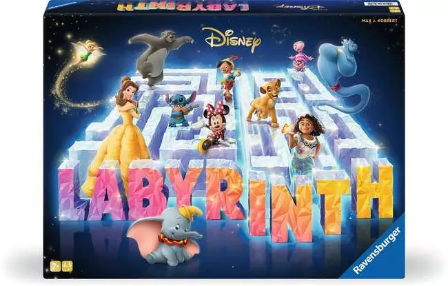 Family Game Disney Labyrinth 100th Anniversary - Game for kids 7 years up