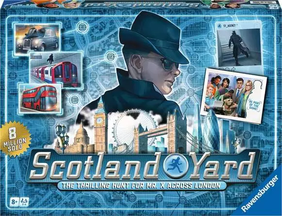 Family Game Scotland Yard - Game for kids 8 years up