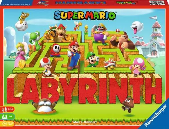 Family Game Super Mario Labyrinth - Game for kids 7 years up