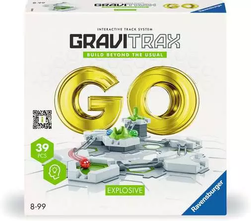 GraviTrax Go Explosive - Marble run for kids and adults