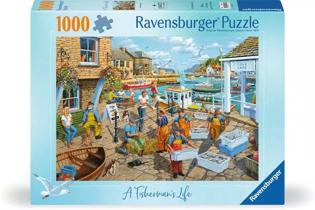 Jigsaw Puzzle A Fisherman's Life - 1000 Pieces Puzzle