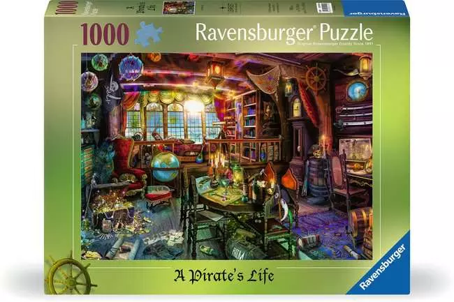 Jigsaw Puzzle A Pirate's Life, Aimee Stewart - 1000 Pieces Puzzle