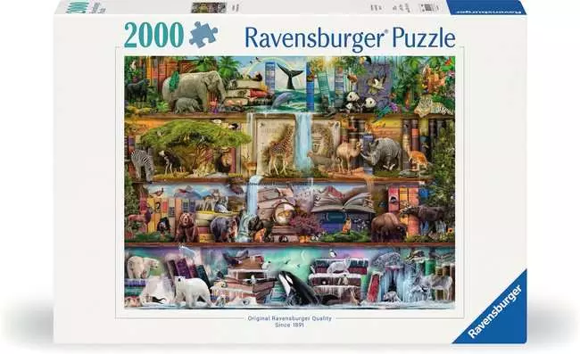 Jigsaw Puzzle Amazing Animal Kingdom - 2000 Pieces Puzzle