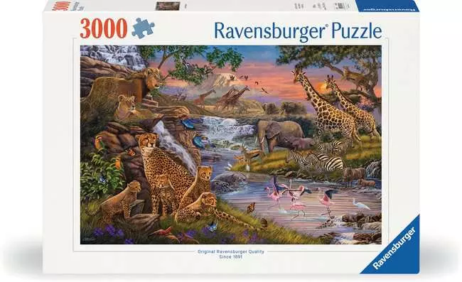 Jigsaw Puzzle Animal Kingdom - 3000 Pieces Puzzle