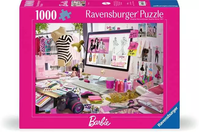 Jigsaw Puzzle Barbie Fashion Icon - 1000 Pieces Puzzle