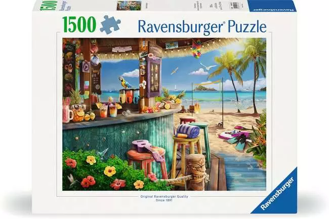 Jigsaw Puzzle Beach Bar Breezers - 1500 Pieces Puzzle