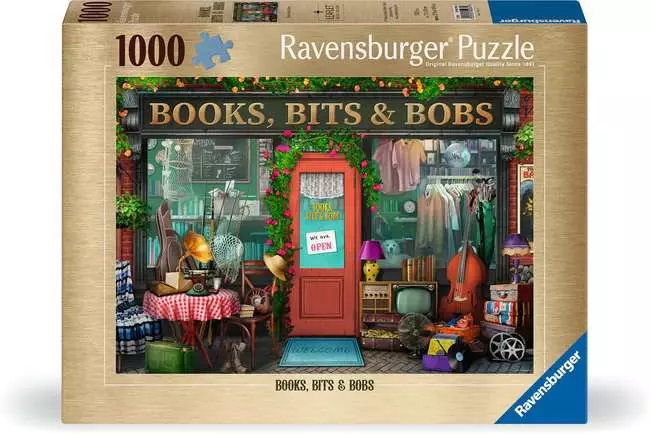 Jigsaw Puzzle Books, Bits & Bobs - 1000 Pieces Puzzle