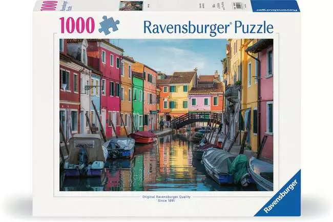 Jigsaw Puzzle Burano, Italy 1000pc - 1000 Pieces Puzzle