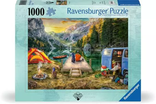 Jigsaw Puzzle Calm Campside - 1000 Pieces Puzzle