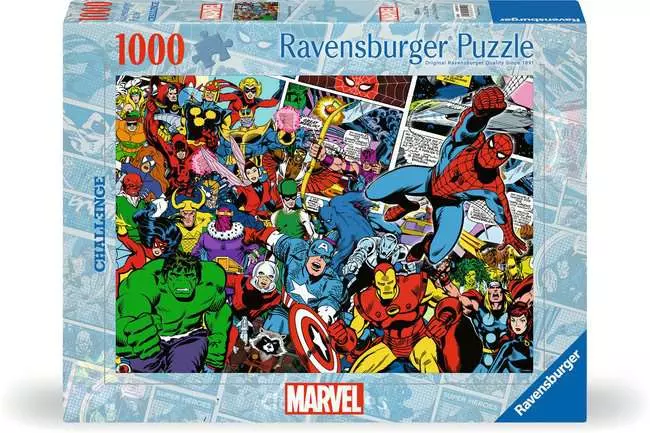 Jigsaw Puzzle Challenge - Marvel - 1000 Pieces Puzzle