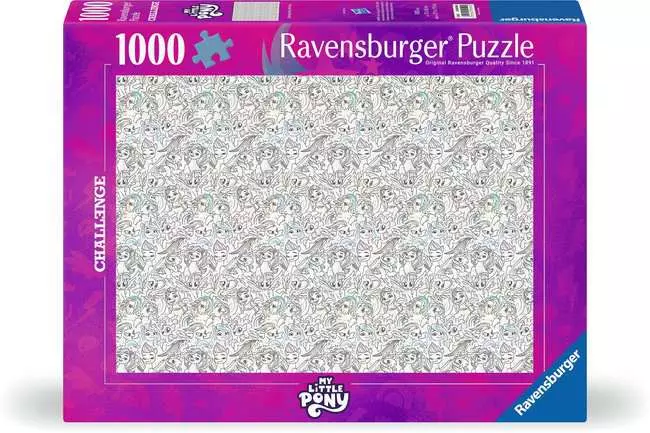 Jigsaw Puzzle Challenge - My Little Pony - 1000 Pieces Puzzle