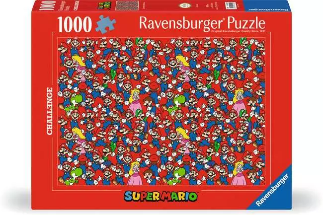 Jigsaw Puzzle Challenge - Super Mario - 1000 Pieces Puzzle