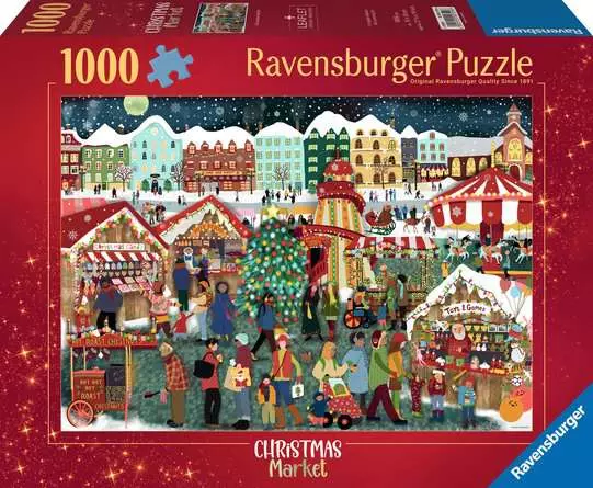 Jigsaw Puzzle Christmas Market - 1000 Pieces Puzzle