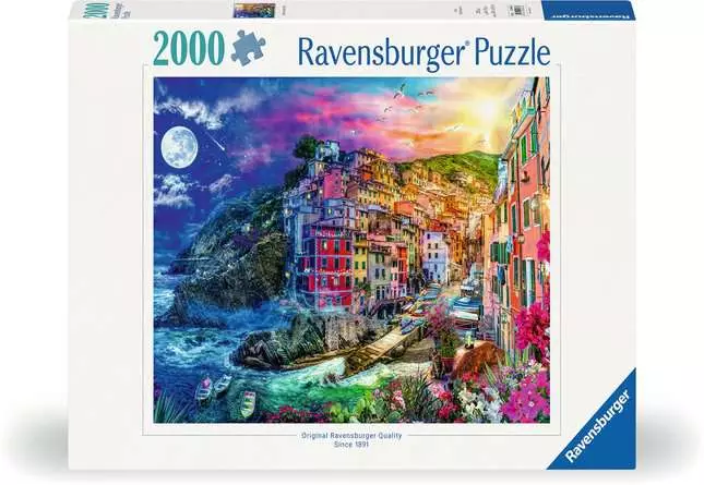 Jigsaw Puzzle Colourful Cinque Terre - 2000 Pieces Puzzle