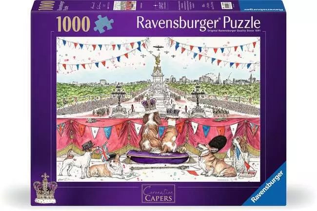 Jigsaw Puzzle Coronation Capers - 1000 Pieces Puzzle