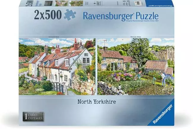 Jigsaw Puzzle Cosy Cottages - North Yorkshire - 500 Pieces Puzzle