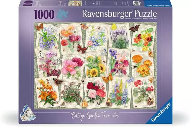 Jigsaw Puzzle Country Garden Favourites - 1000 Pieces Puzzle