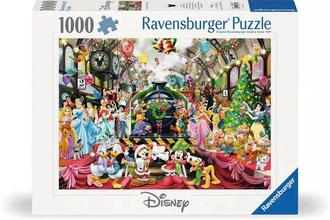 Jigsaw Puzzle Disney All Aboard for Christmas - 1000 Pieces Puzzle