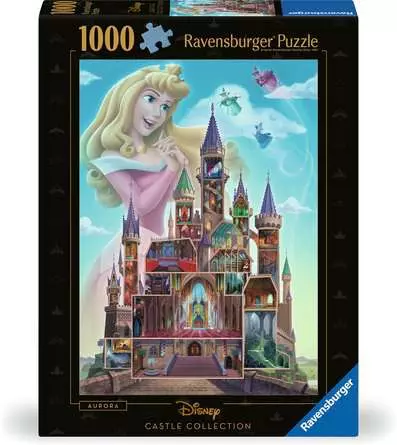 Jigsaw Puzzle Disney Aurora Castle - 1000 Pieces Puzzle