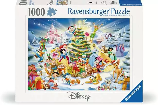 Jigsaw Puzzle Disney Christmas Eve, 1000pc - 1000 Pieces Puzzle