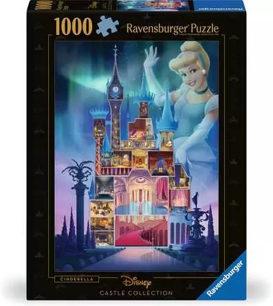 Jigsaw Puzzle Disney Cinderella Castle - 1000 Pieces Puzzle