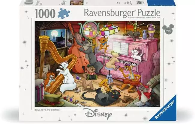 Jigsaw Puzzle Disney Collector's Edition, Aristocats - 1000 Pieces Puzzle