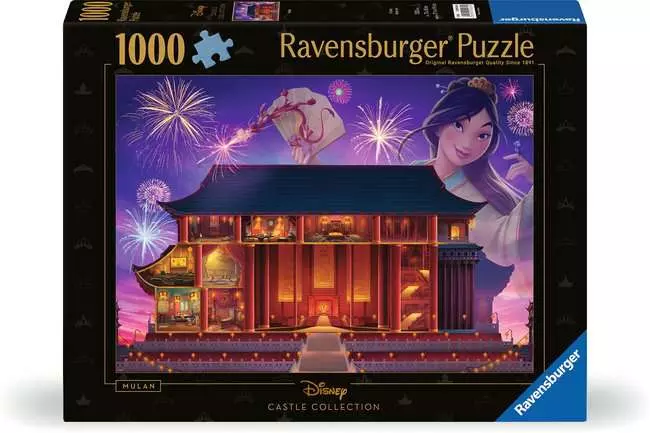 Jigsaw Puzzle Disney Mulan Castle - 1000 Pieces Puzzle