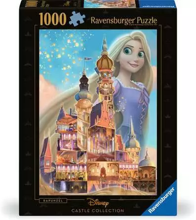 Jigsaw Puzzle Disney Rapunzel Castle - 1000 Pieces Puzzle