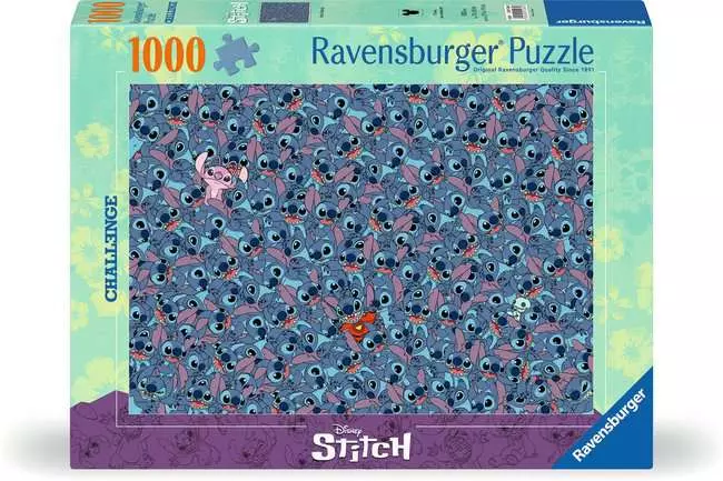 Jigsaw Puzzle Disney Stitch Challenge - 1000 Pieces Puzzle