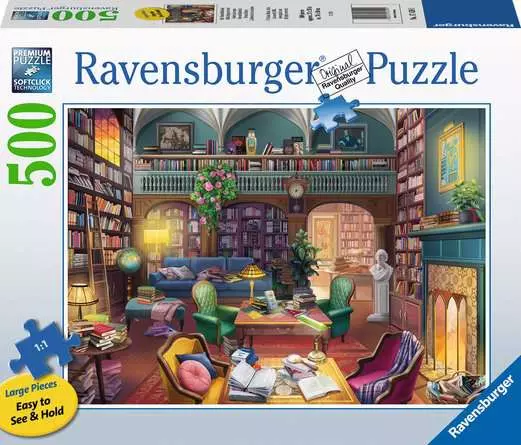 Jigsaw Puzzle Dream Library - 500 Pieces Puzzle